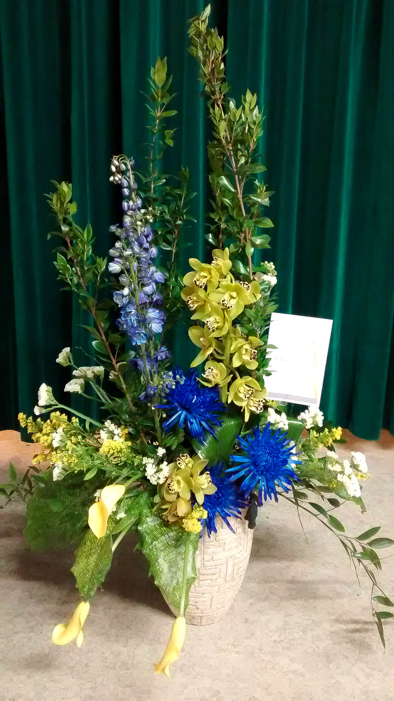 arrangement de fleurs